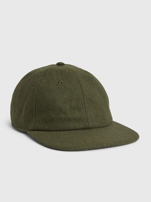 Wool-Blend Baseball Hat
