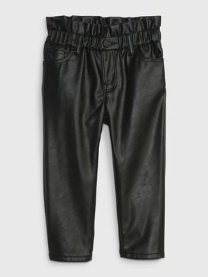 Toddler 100% Recycled Faux-Leather Just Like Mom Jeans