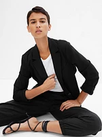 Relaxed Ponte Blazer