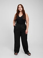 High Rise SoftSuit Trousers