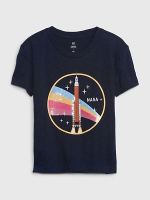 GapKids | NASA 100% Organic Cotton Graphic T-Shirt