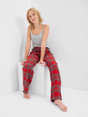 Teen 100% Recycled Flannel PJ Set