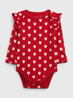 babyGap | Disney 100% Organic Cotton Mix and Match Minnie Mouse Ruffle Bodysuit