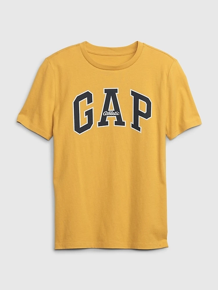 Kids Organic Cotton Gap Logo T-Shirt