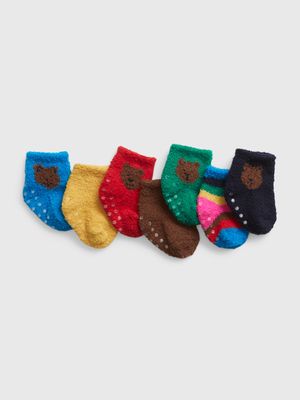 Baby Brannan Bear Cozy Socks (7-Pack