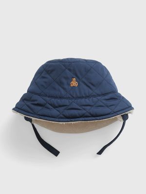 Baby 100% Recycled Sherpa-Lined Bucket Hat