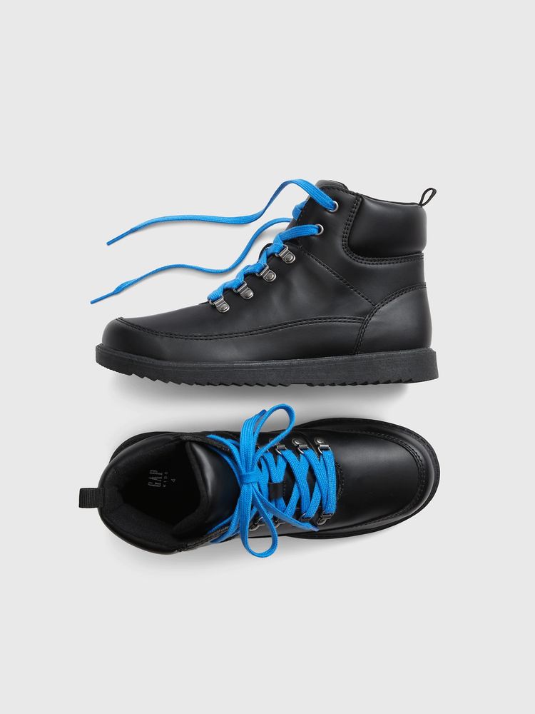 Kids Lace-Up Boots