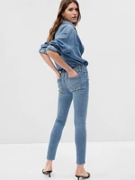 Mid Rise True Skinny Jeans