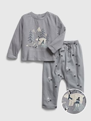 Baby 100% Organic Cotton Outfit Set