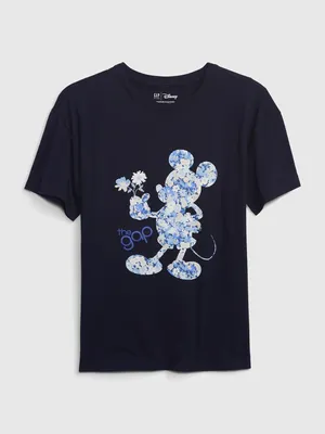 GapKids | Disney 100% Organic Cotton Mickey Mouse Graphic Tunic T-Shirt