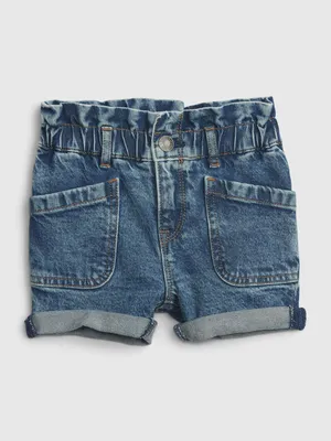 Toddler Just Like Mom Denim Shorts with Washwell