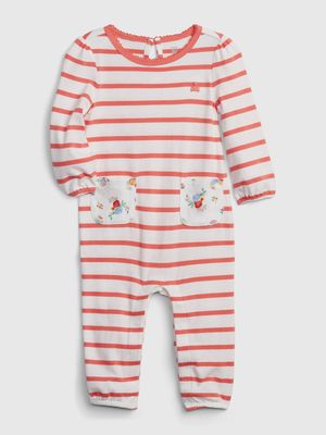 Baby Stripe Footless One-Piece