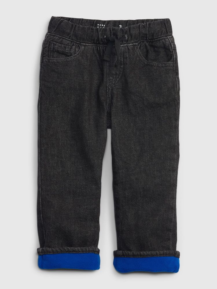Toddler Fleece-Lined Original Fit Jeans with Washwell