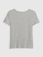 Kids Rib Henley T-Shirt