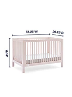 babyGap Charlie Crib with Pink Hearts and Stripes Bedding Bundle