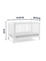 babyGap Charlie Crib with Blue Stars and Stripes Bedding Bundle