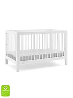 babyGap Charlie Crib with Pink Hearts and Stripes Bedding Bundle