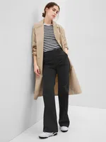 High Rise Flare Khakis