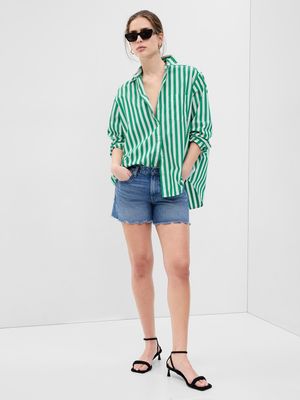 100% Organic Cotton Button-Back Big Shirt