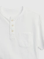 Kids Pocket Henley T-Shirt