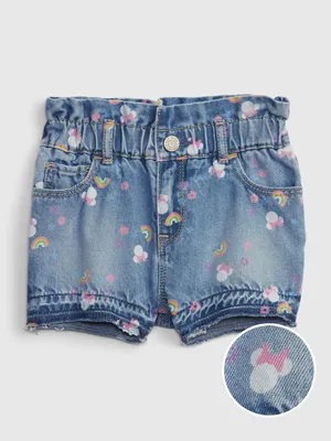 babyGap | Disney Minnie Mouse Just Like Mom Denim Shorts with Washwell