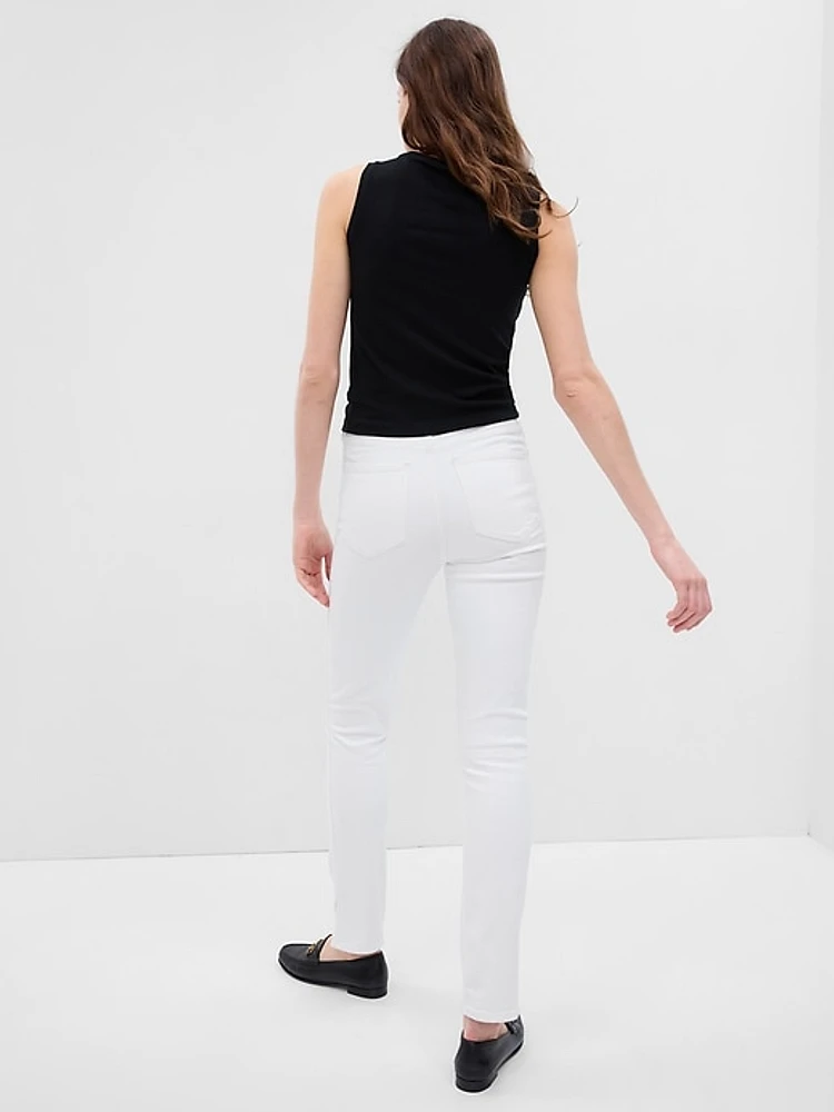High Rise Vintage Slim Jeans
