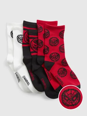 GapKids | Marvel Crew Socks (3-Pack