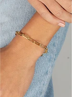 Large Paperclip Link Bracelet