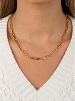 Large Paperclip Link Necklace