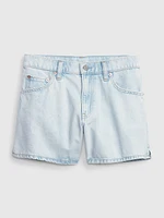 4" Low Rise Stride Denim Shorts