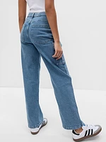 Mid Rise ’90s Loose Cargo Jeans