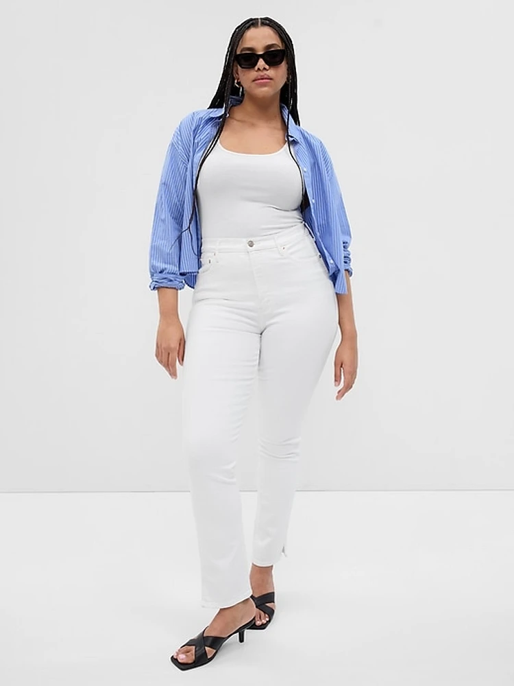 High Rise Vintage Slim Jeans
