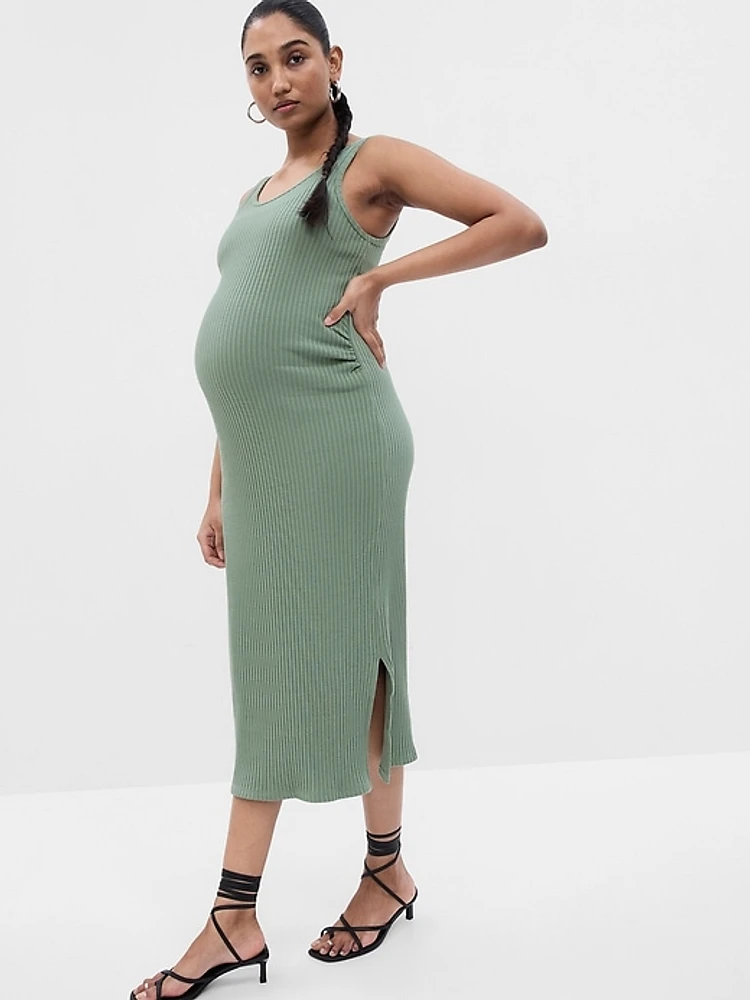 Maternity Rib Tank Dress