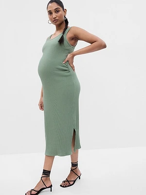 Maternity Rib Tank Dress