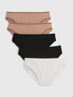 Organic Stretch Cotton Bikini (5-Pack