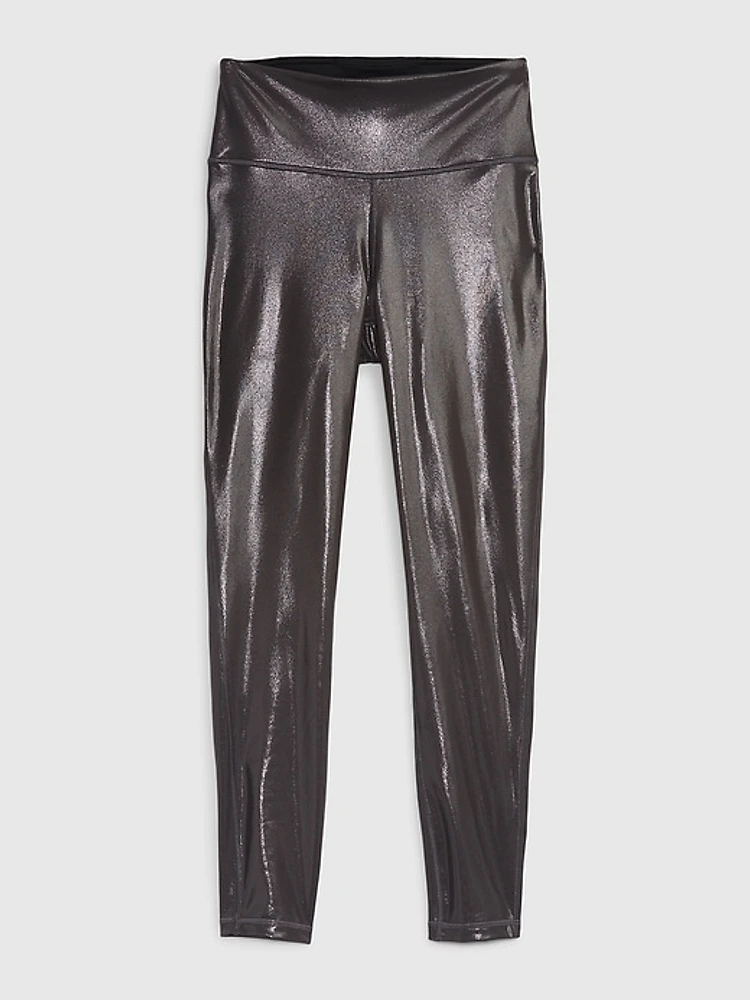 GapFit Sky High Rise Power Shine Leggings