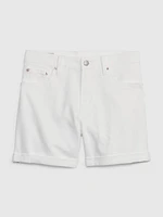 5" Mid Rise Girlfriend Shorts