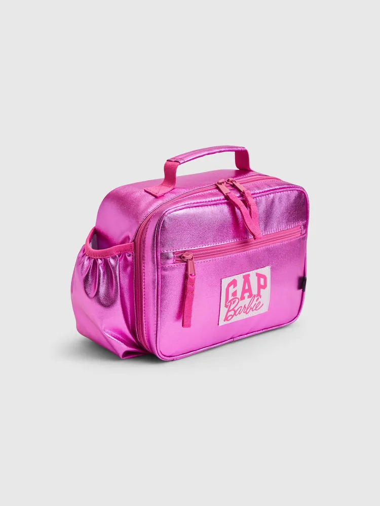 Gap  Barbie3 Kids Recycled Arch Logo Metallic Lunchbag
