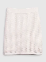 Crochet Mini Skirt