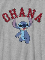 Lilo and Stitch Ohana Collegiate Tee