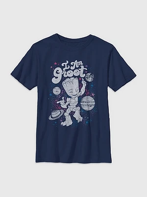 Kids Guardians of the Galaxy Celestial Groot Tee