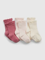 Baby First Favorites Crew Socks (3-Pack