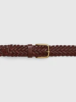 Braided Leather Belt