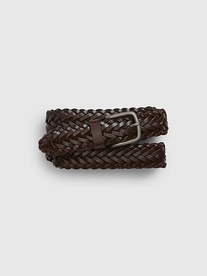 Braided Leather Belt