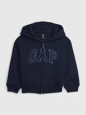 babyGap Vintage Soft Logo Zip Hoodie