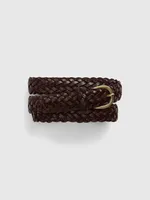 Braided Leather Belt