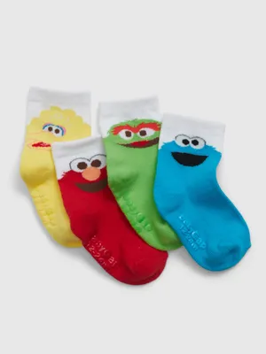 Toddler Crew Socks (4-Pack