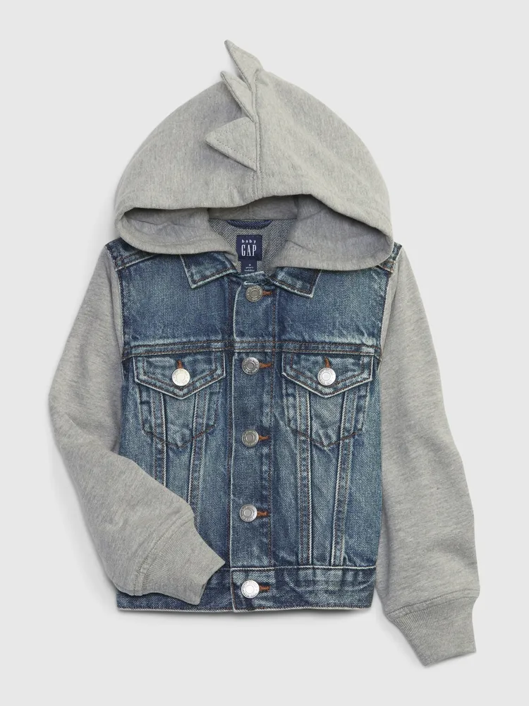 Denim Shirt Jacket with Washwell