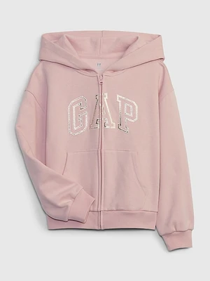 Kids Vintage Soft Gap Logo Zip Hoodie