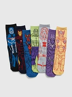 GapKids | Marvel Avengers Crew Socks (7-Pack)